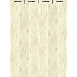 Ламинированная панель ПВХ ВЕК Дуб Флагстафф Беленый 2700х500мм