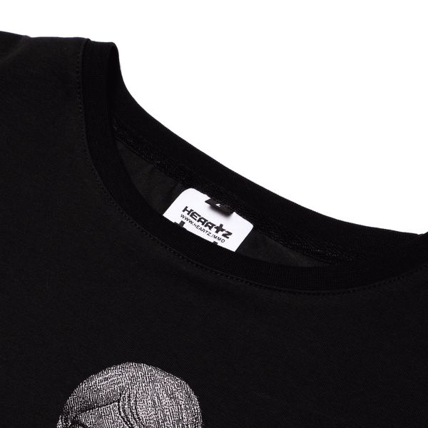 Футболка Christine Silver-Printed черная - фото 3