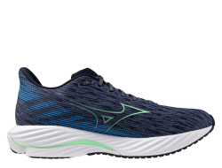 Кроссовки для бега мужские Mizuno Wave Rider 28 Сине-Зеленые