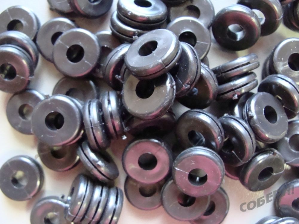 втулка  под провод в металлический и пластиковый корпус