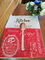 Набор кухонных полотенец, 3 шт , 45х60 см , рогожка