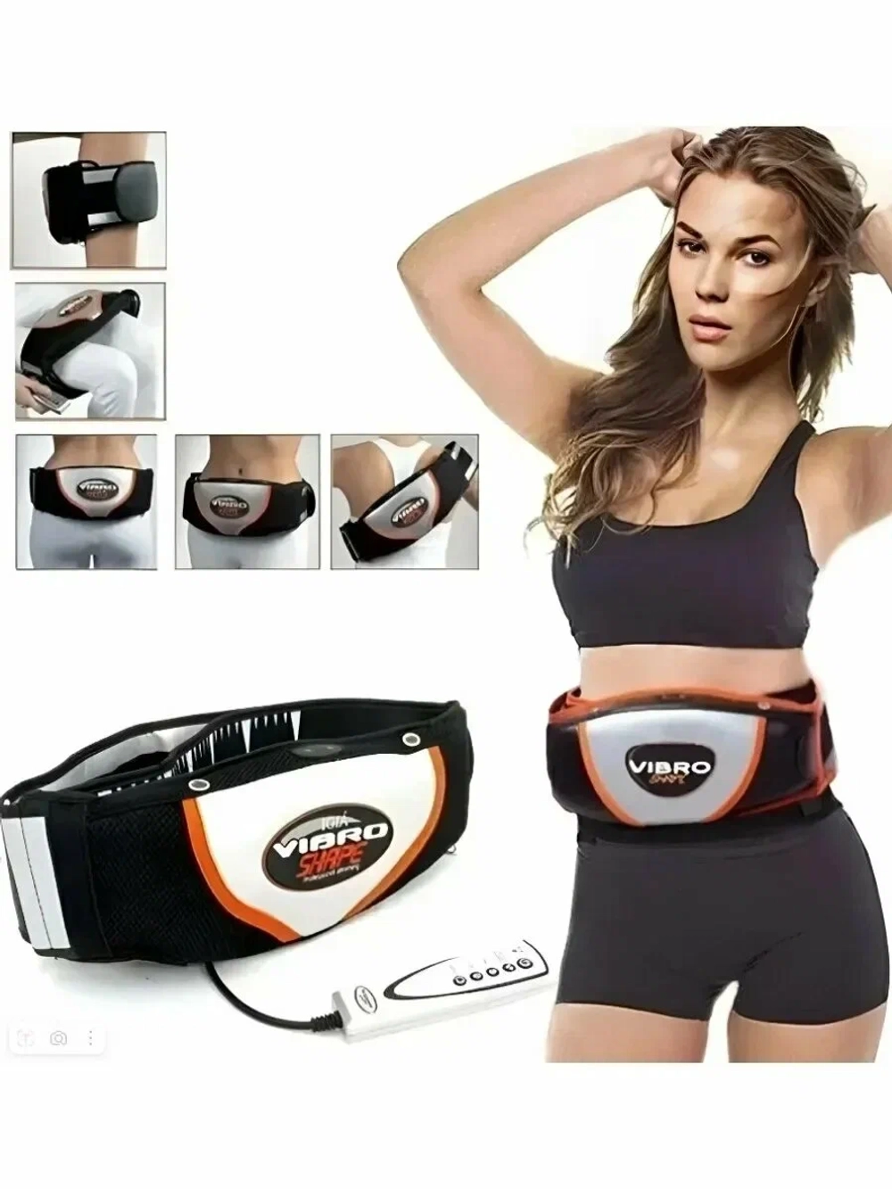 Массажный пояс для похудения Vibro Shape