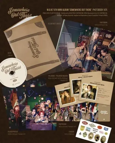 Альбом M.O.N.T MONT - Somewhere Out There [Photobook ver.]