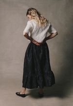 Popcorn cropped shirt