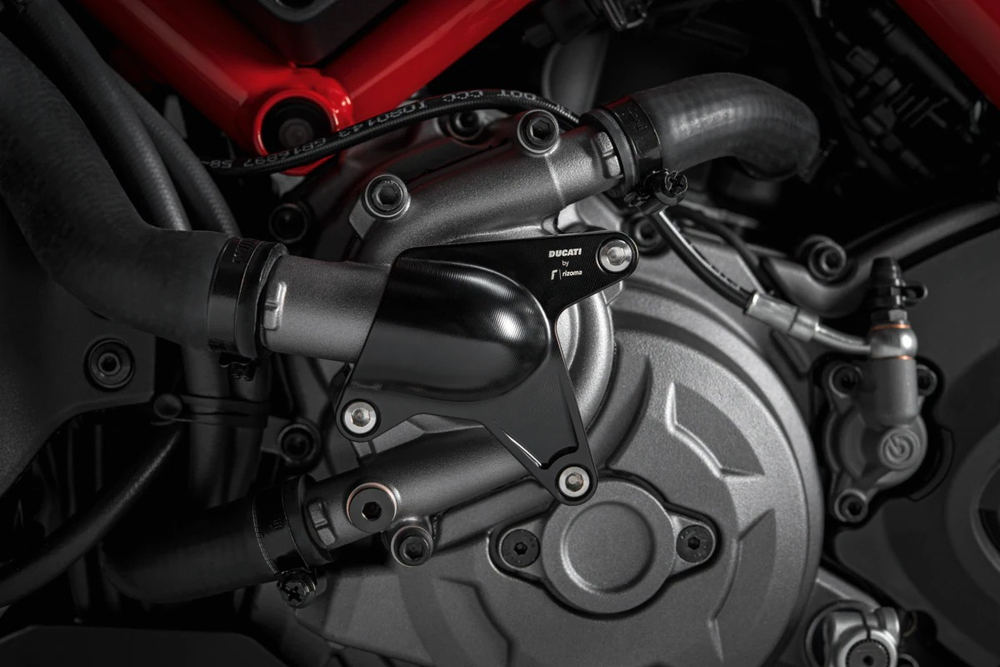 97381041AA DUCATI ALUMINIUM WATER PUMP COVER