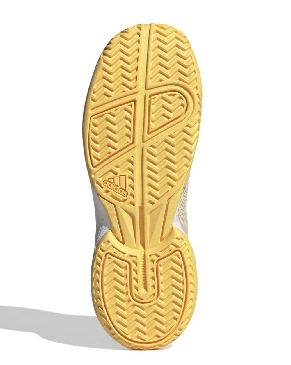 детские Кроссовки теннисные Adidas Courtflash K - Бежевый