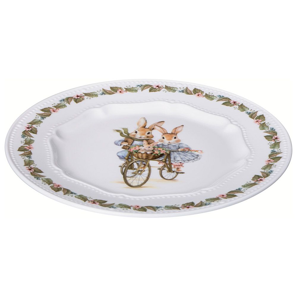 ТАРЕЛКА ЗАКУСОЧНАЯ LEFARD "RABBITS FAMILY" 20,5 СМ