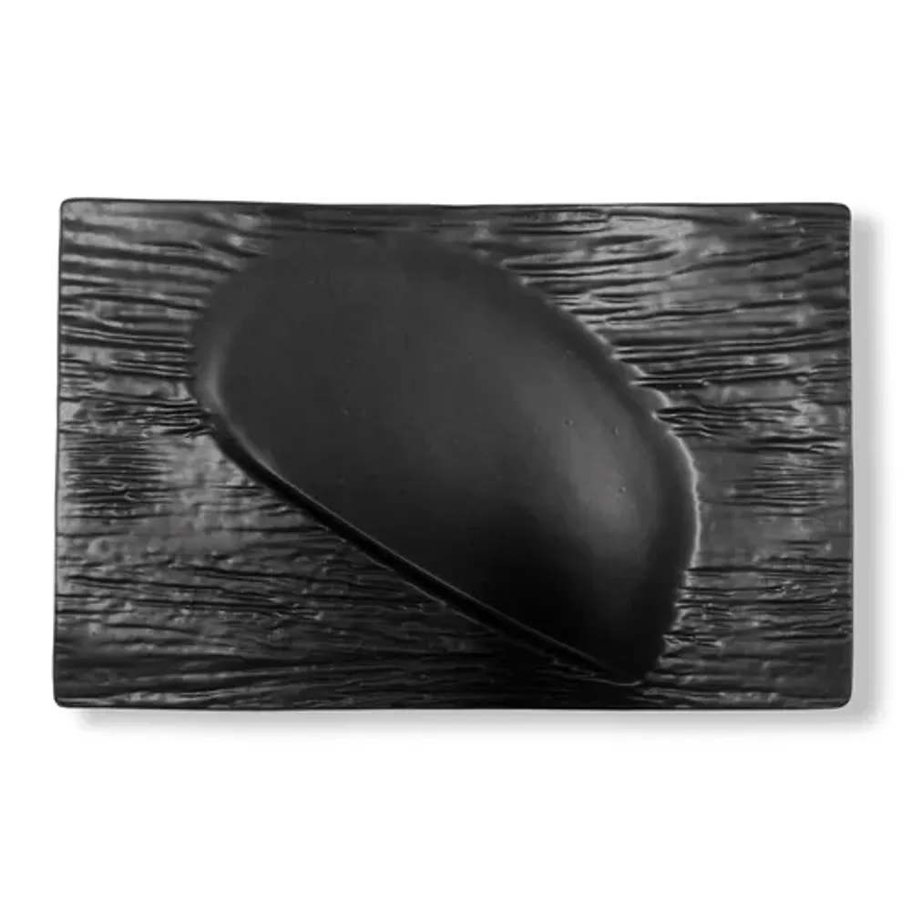 Блюдо прямоугольное 30*19 см Matsuyama Black фарфор P.L. Proff Cuisine [1]