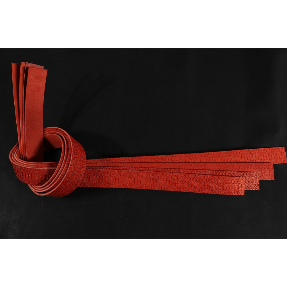 Ременная заготовка Красная + Плита Королевская Кобра