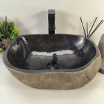 Раковина из речного камня RS-65250 50*37*15 0856