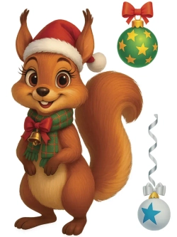 Наклейки новогодние