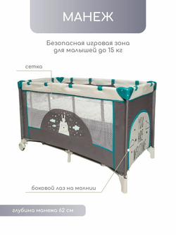 Манеж-кровать Amarobaby MULTIFORM