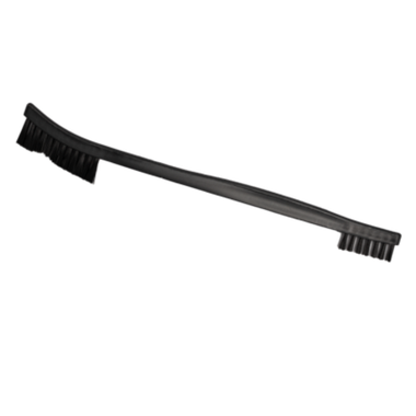 LERATON DOUBLE SIDE HARD MINI BRUSH BR16 Мини щетка двухсторонняя жесткая, черная щетина