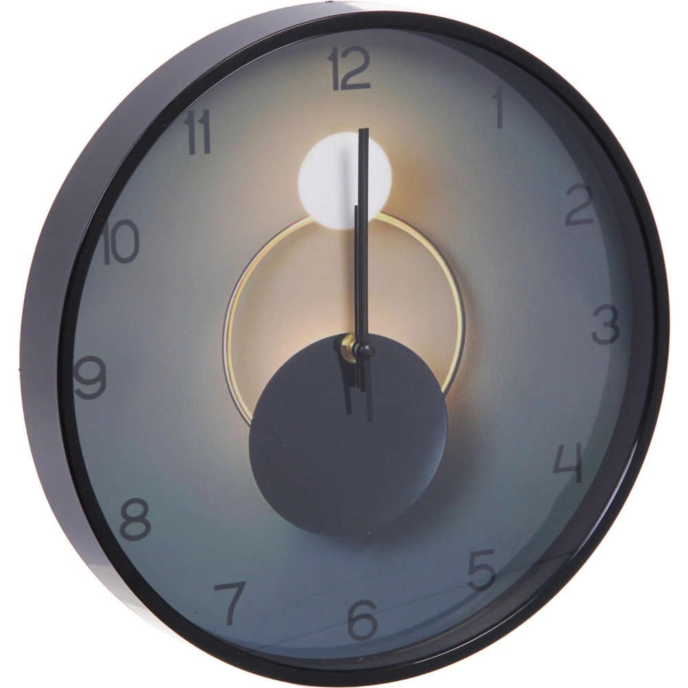 Часы настенные + пано 2шт «HOME STYLE» Обольщение, черный корпус