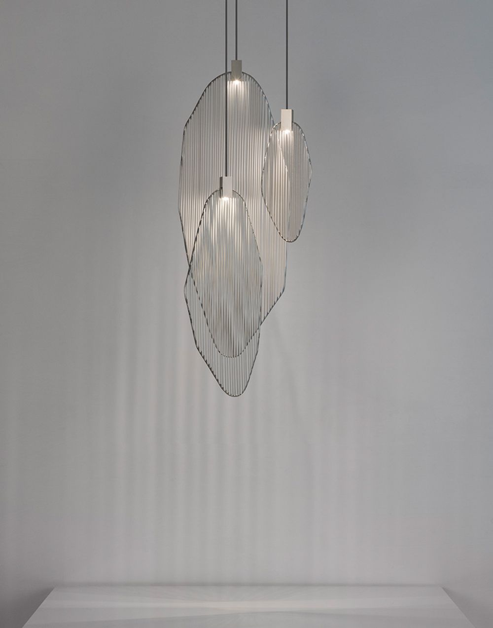 Подвесной светильник 5046P/L satin nickel