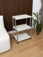 Тележка косметологическая Пирамида на колесиках