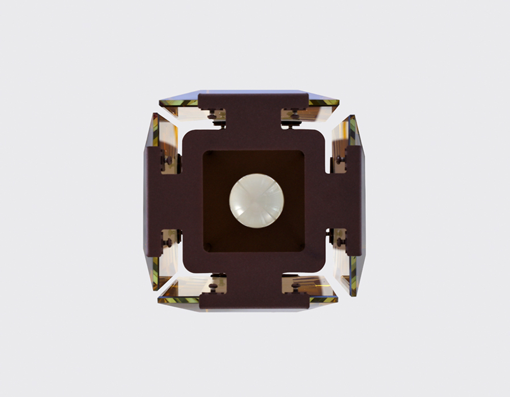 Подвесной светильник TR5109 CF/TI кофе/янтарь E27/1 max 40W 150*150*1200