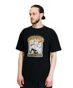 Футболка Hardlunch оверсайз Meatball черная