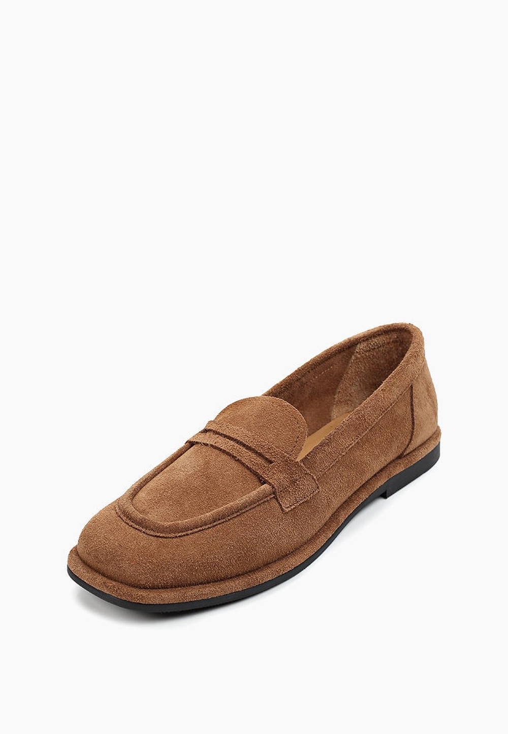 Лоферы // Lia // Coffee // Suede