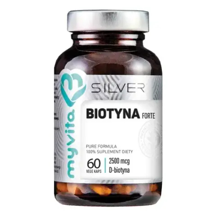 MyVita Silver Biotin Forte 2500 mcg - 60 капсул