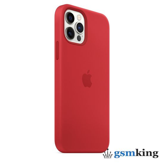 Apple Silicone Case with MagSafe iPhone 12 | 12 Pro Product Red (Красный) MHL63ZM/A