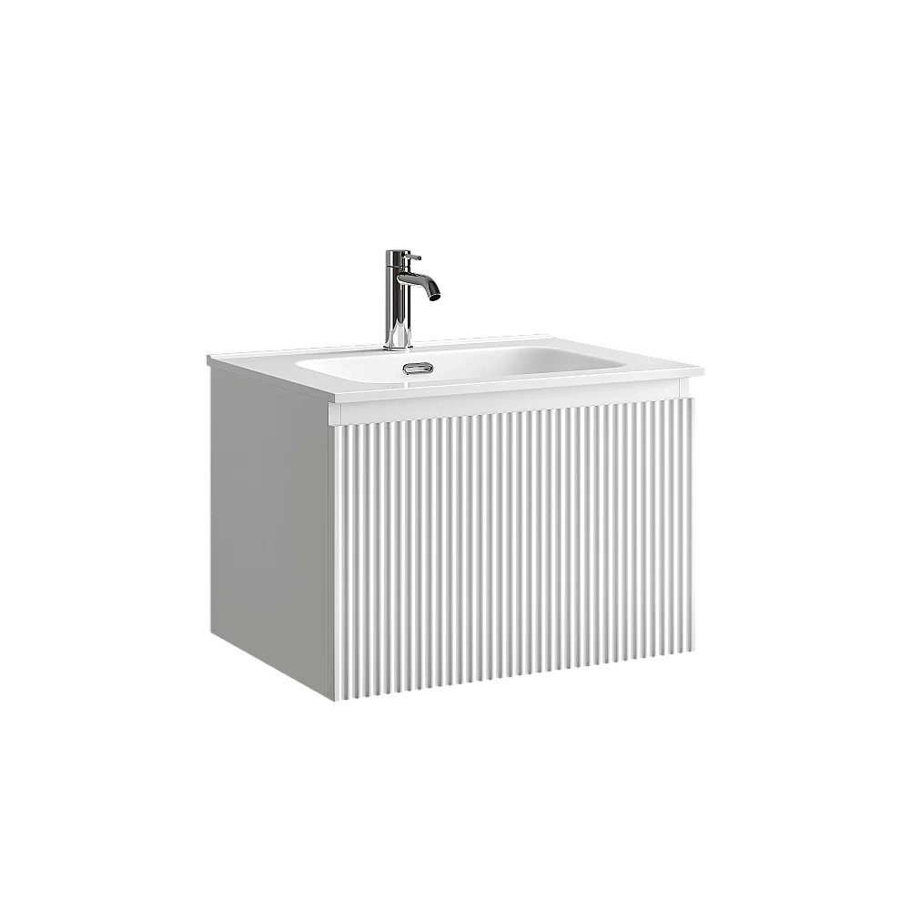 Тумба с раковиной Sancos Snob R 1.0 SNR1.060W/CN7001 Bianco