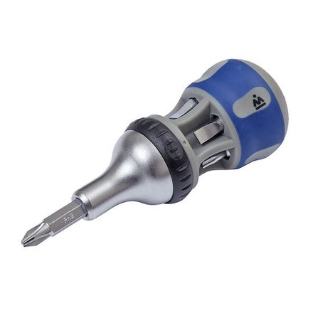 Цена на МАСТАК (049-7B) Реверсивная отвертка с битами 7 в 1