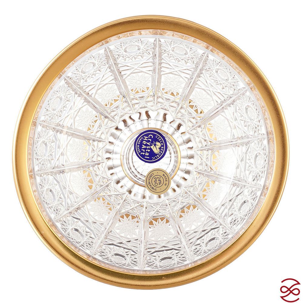 Варенница на ножке Crystal Heart Снежинка 11,6 см