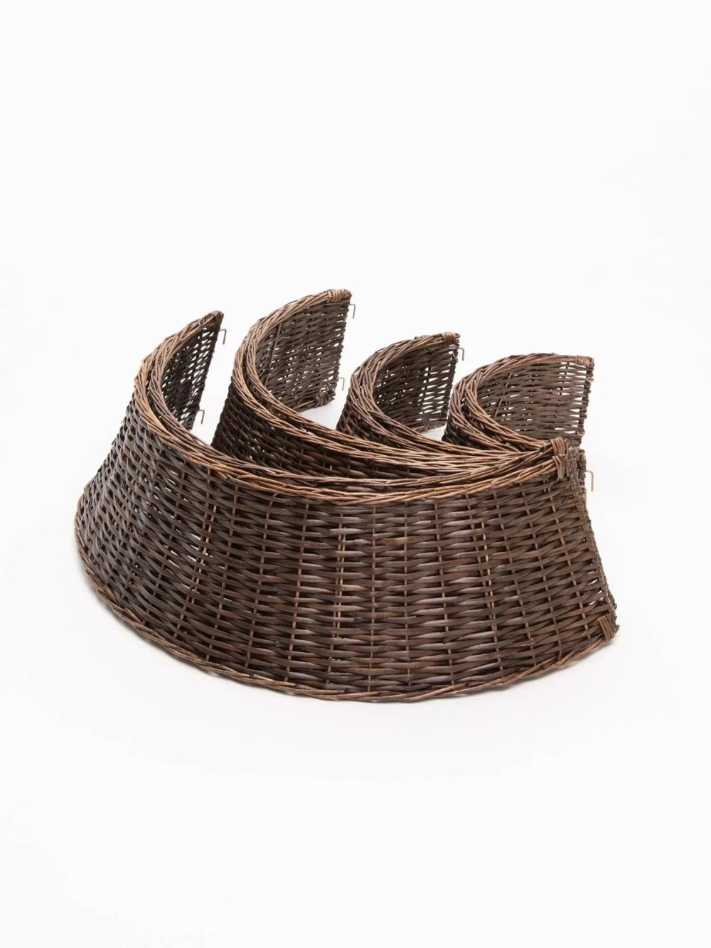 Корзина под елку Кантри Стайл 85*70*28 см., корричневая, разборная, ЕлкиТорг (85-232)