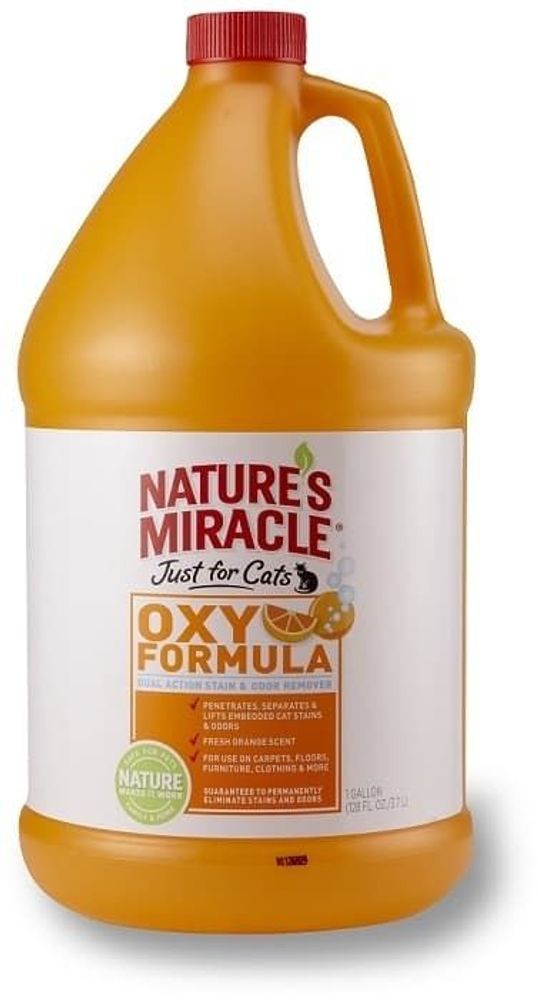 8in1 уничтожитель пятен и запахов от кошек NM JFC Orange-Oxy Formula 3,7 л