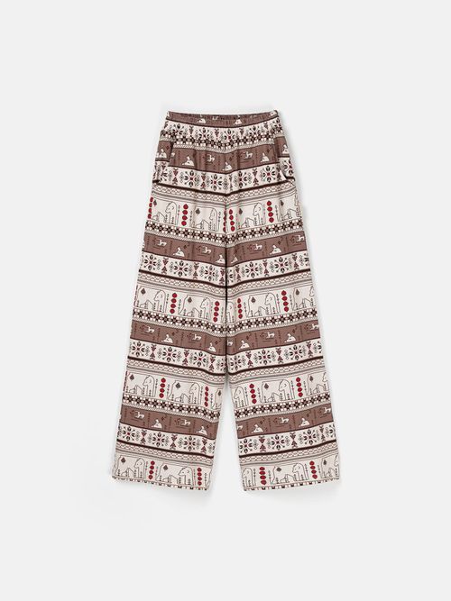 Брюки палаццо 