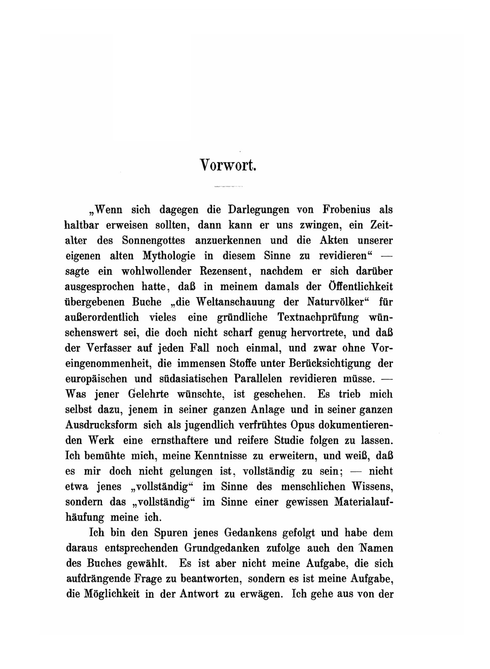 Das Zeitalter Des Sonnengottes. Volume 1 | Leo Frobenius