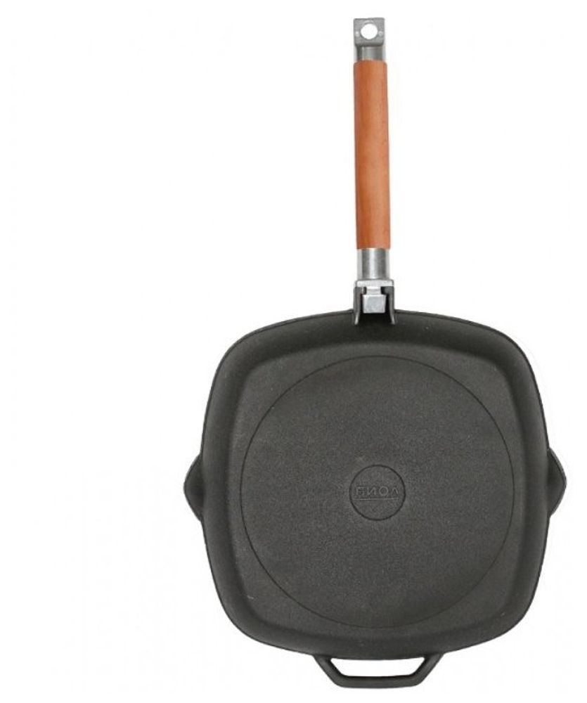 Сковорода-гриль Биол 10241, 24 см, съемная ручка