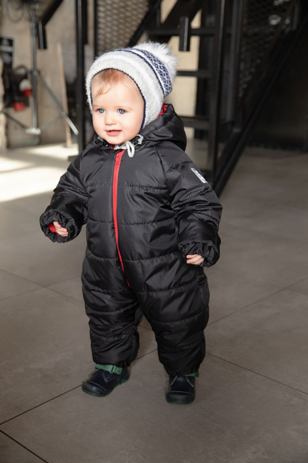 138/8 Комбинезон "Колибри" черный (Размер: 62)