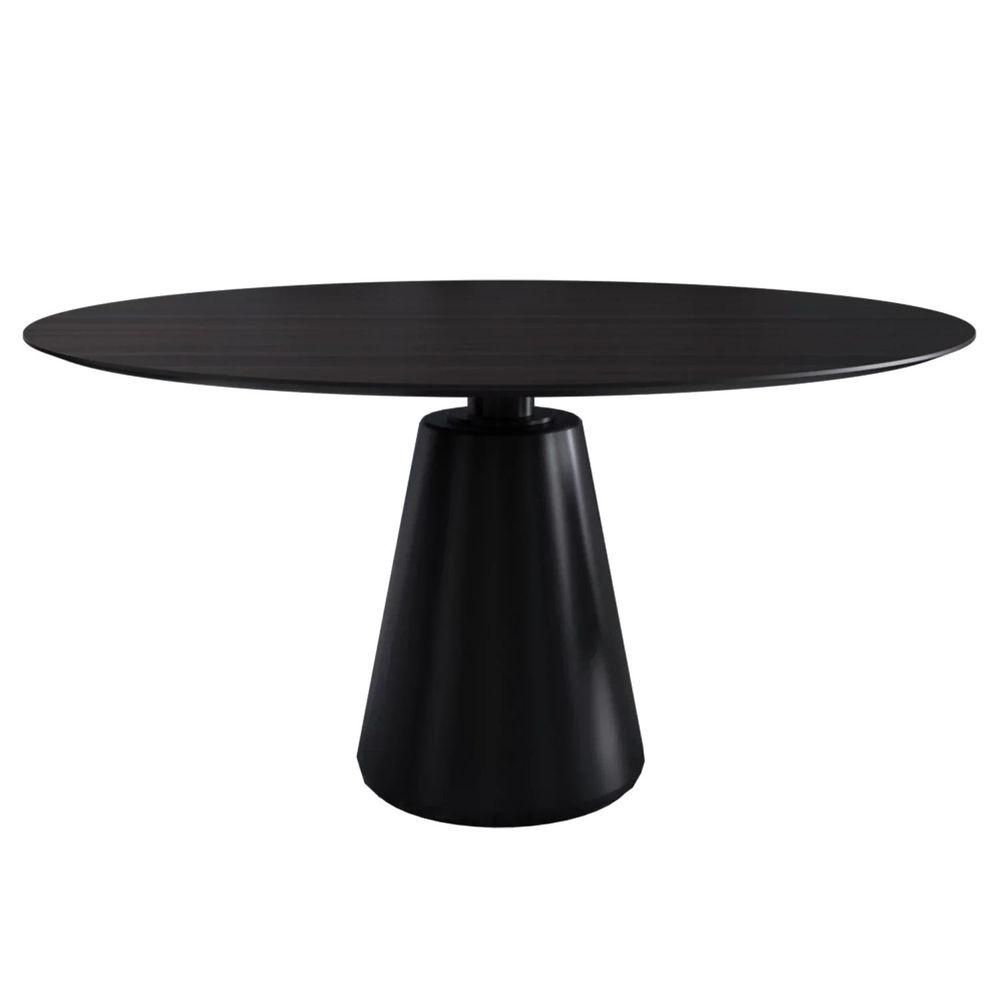 Стол круглый Мадрид шпон