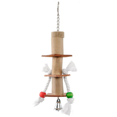 SkyRus Игрушка для птиц "Дабл болл", 6х6,5х30см