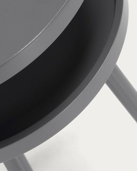 Столик Bruk с полкой серый Испания