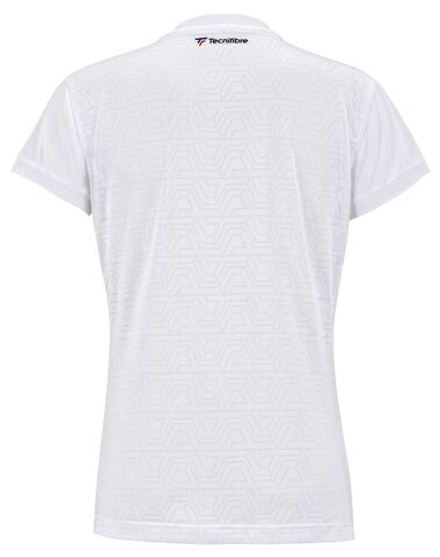 Женское поло Tecnifibre Team Mesh Polo - white