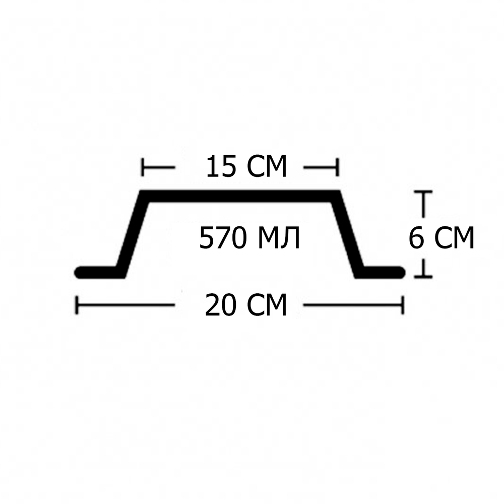 Миска "efox" для питомцев из бамбука, форма конус