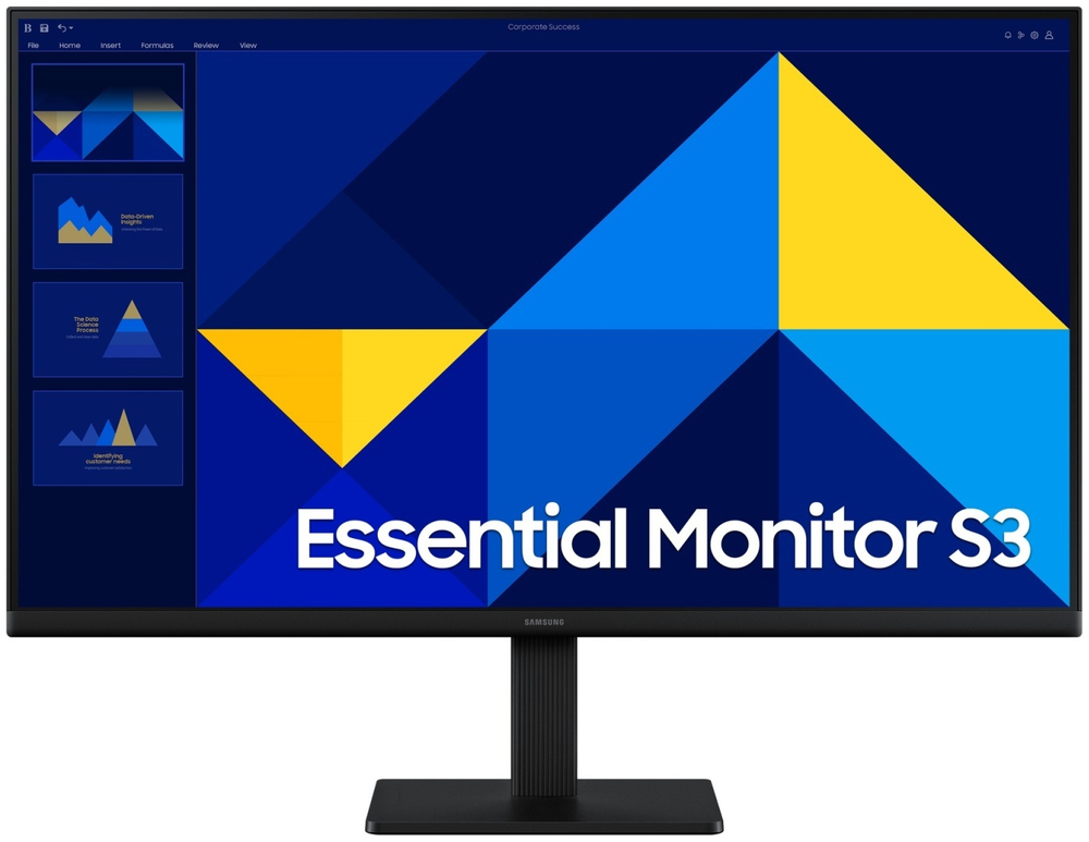 Монитор 27&#34; Samsung Essential S3/LS27D304GAIXCI черный