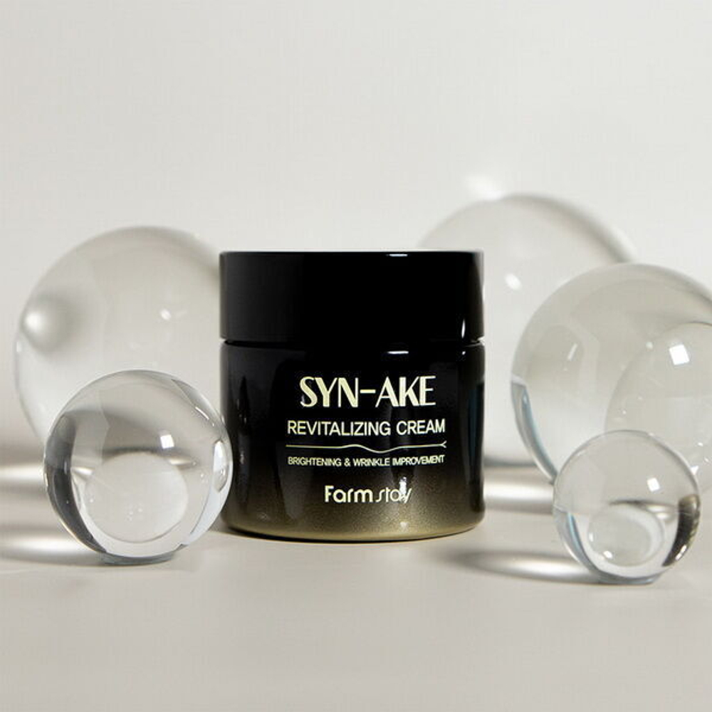 Лифтинг-крем со змеиным пептидом FarmStay Syn-Ake Revitalizing Cream, 80гр