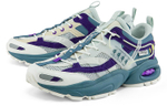 Kappa Player Collection Chunky Sneakers Unisex Low top Lichen Limestone/Korean White/Blue Purple