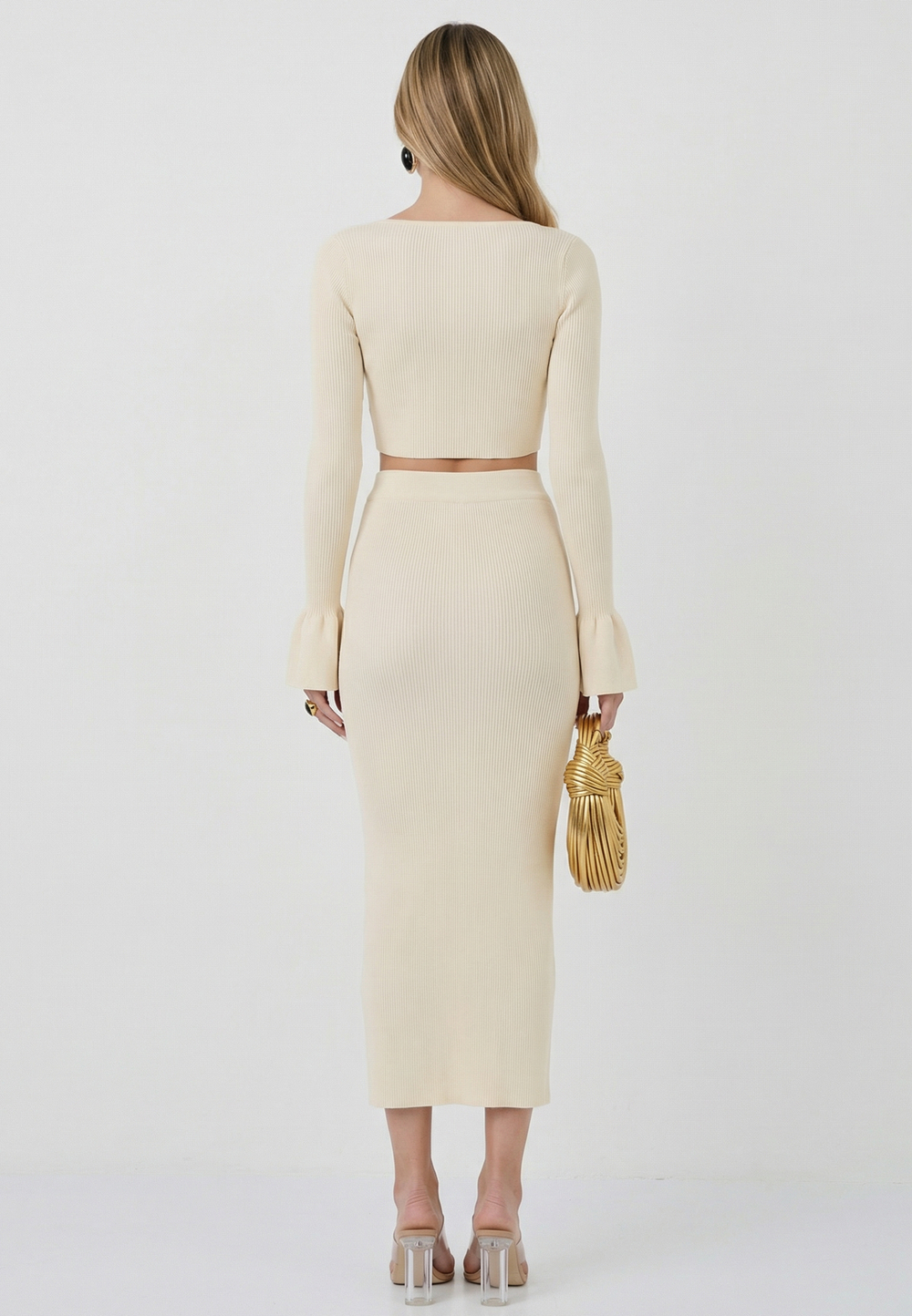 Кроп-топ с рукавами