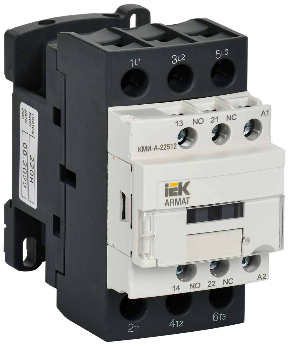 ARMAT Контактор КМИ-А-22512 LC1D 25А 400В/АС3 1NO/1NC IEK