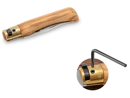 Нож складной Old Bear Classical Olive XS, W1.4060, Satin, оливковое дерево