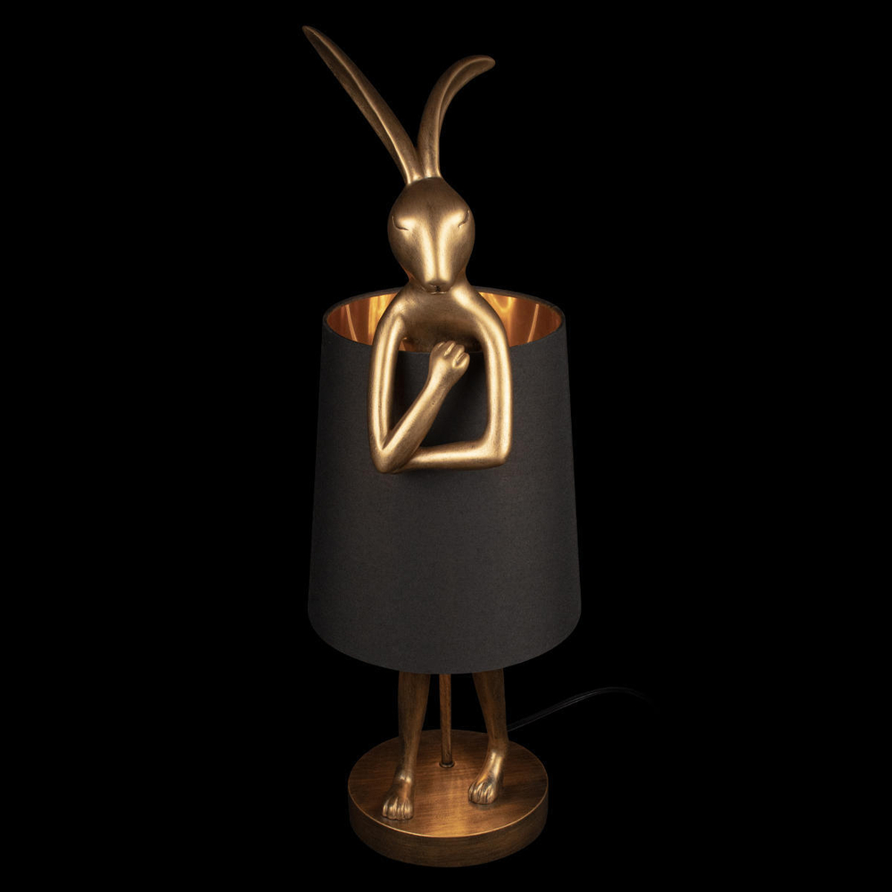 Настольная лампа It Loft Lapine Black 10315/B