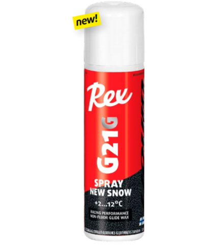 Парафин REX жидкий G21g new snow, (+2-12 C), Black, 150ml арт. 439