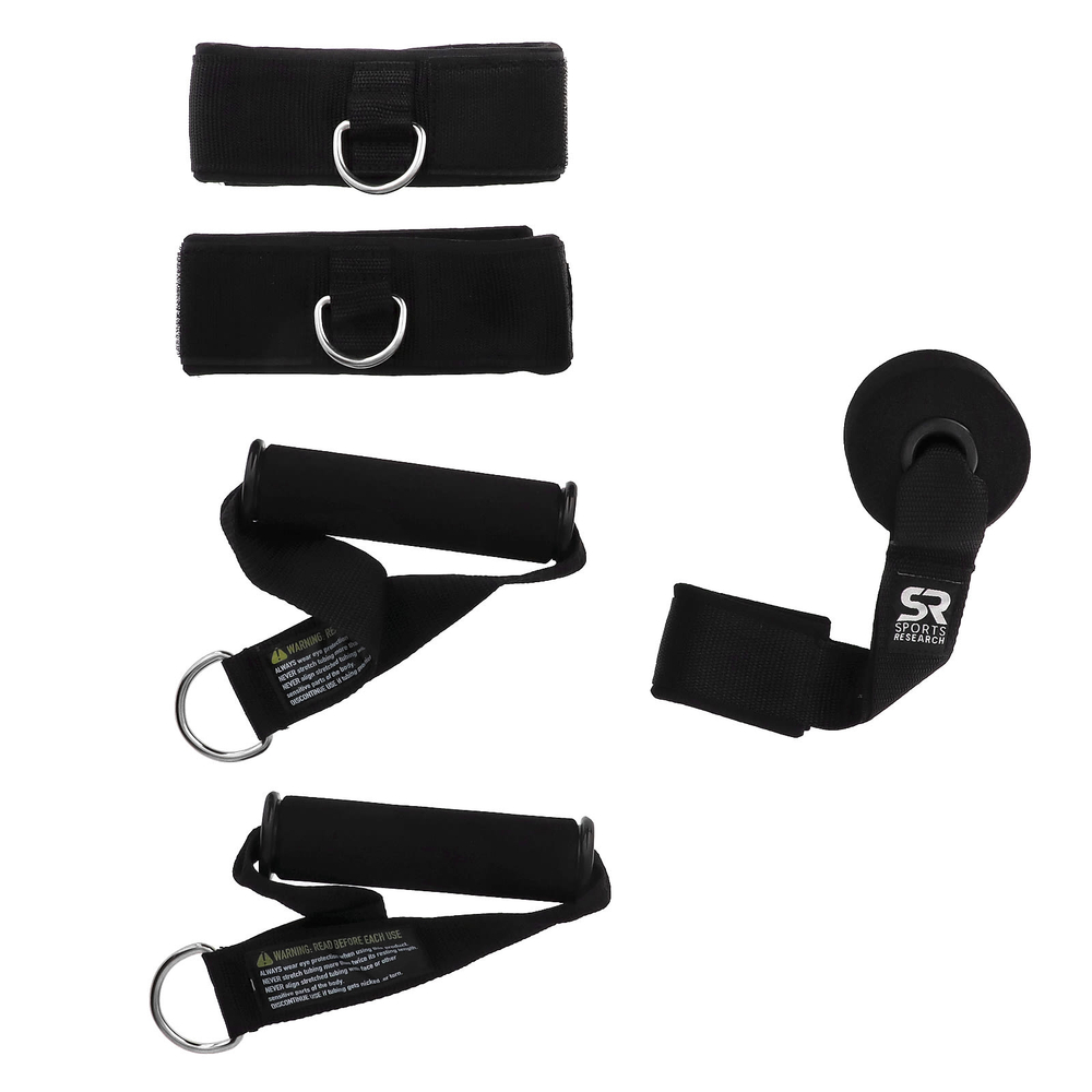 Sports Research, эластичные резинки для повышения эффективности, набор из 12 шт.