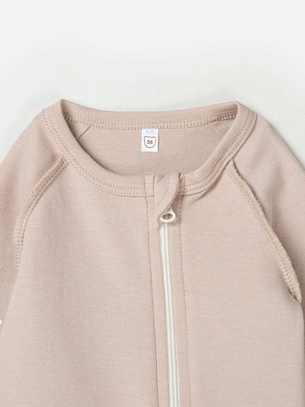 Слип с закрытой ножкой "Крем-брюле" 0+