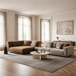 4-х местный нераскладной диван с кушеткой KYOTO KO-14